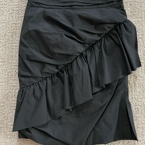 Worth Women’s Size 8 Black Ruffled Skirt